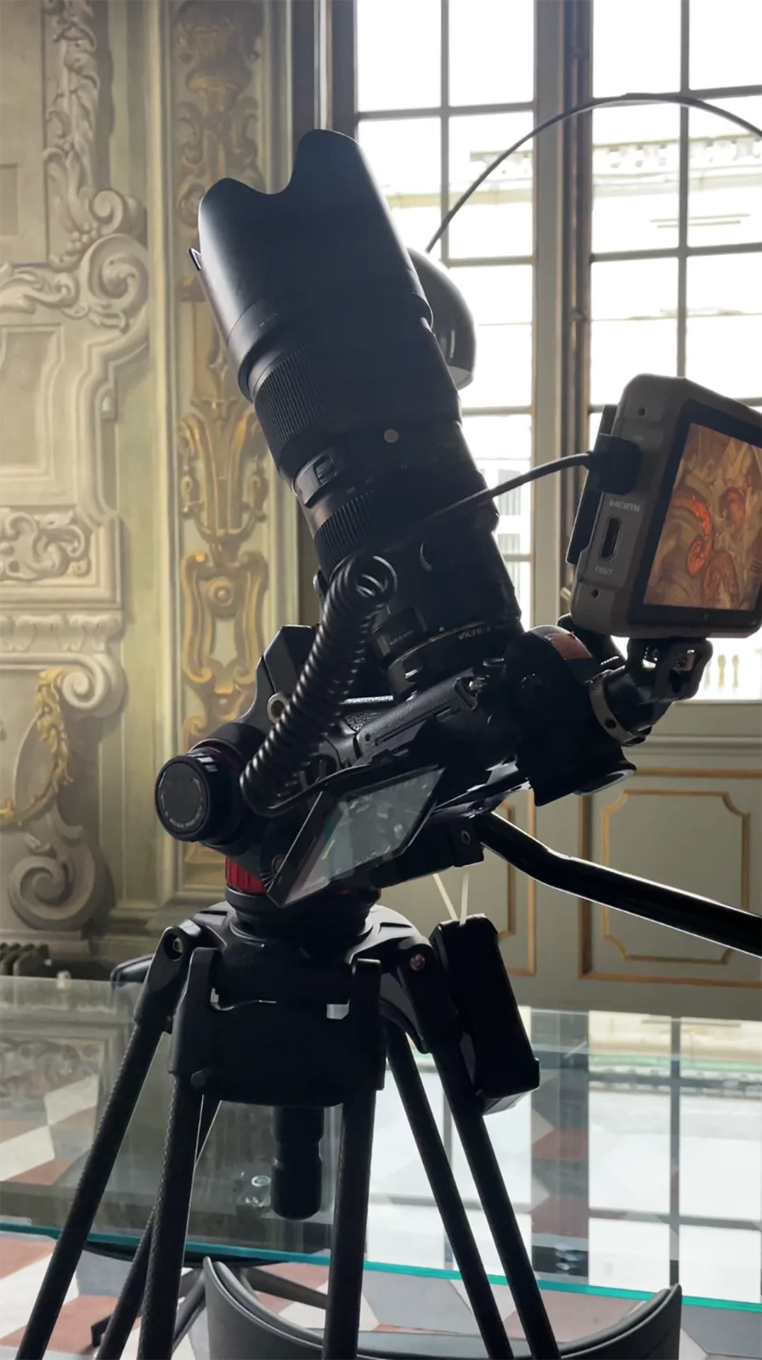 Silvia Frigato - behind the scenes 1