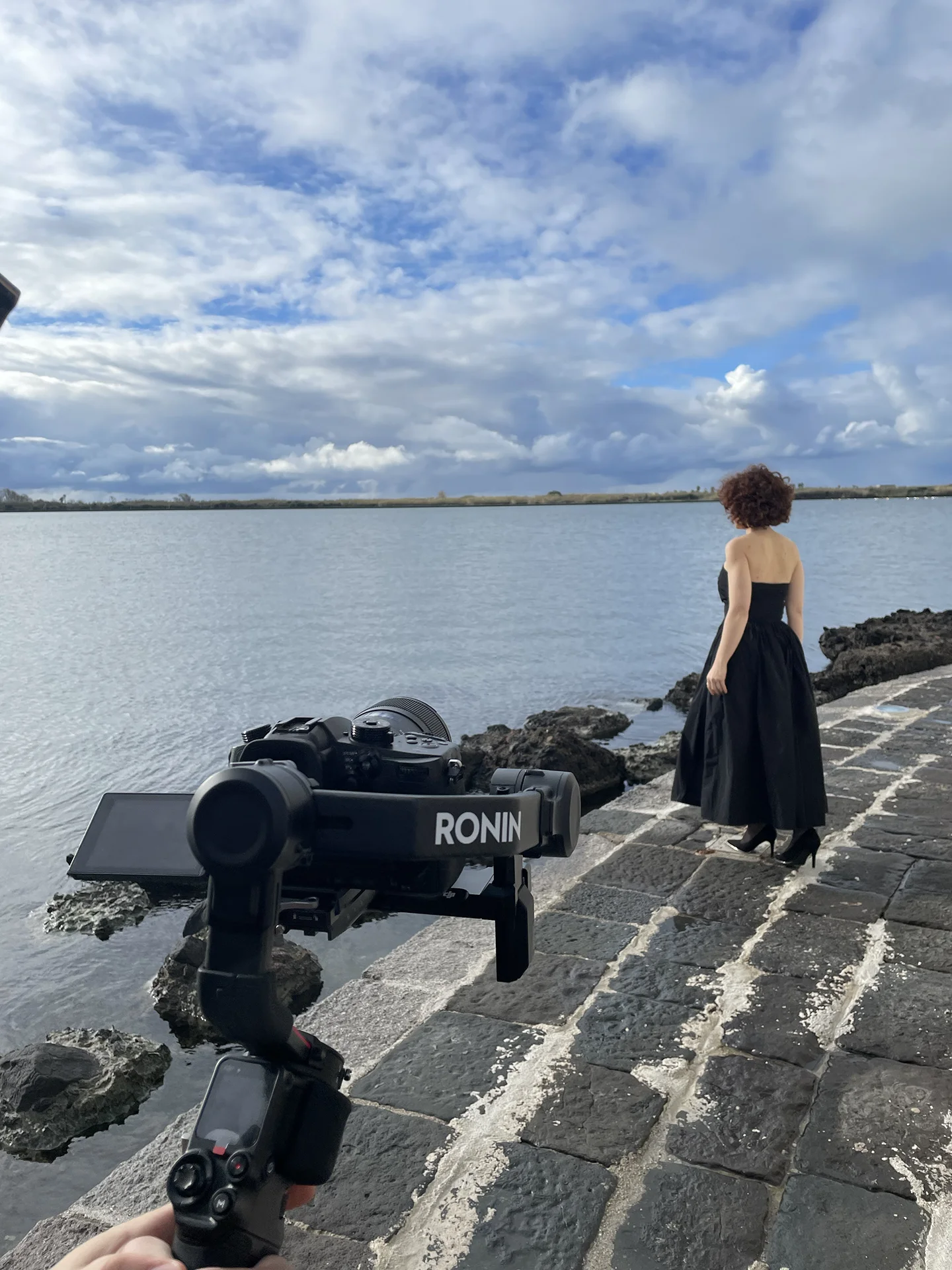 Valeria La grotta - behind the scenes 2