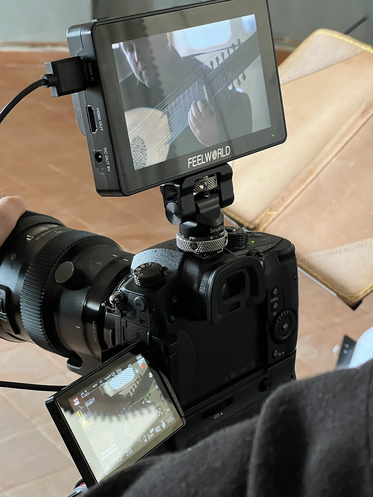 Valeria La grotta - behind the scenes 3