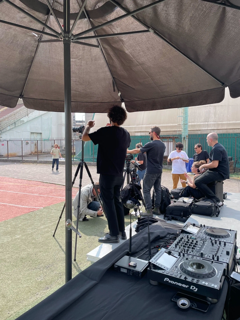 AVAVAV X ADIDAS SS25 - behind the scenes 3